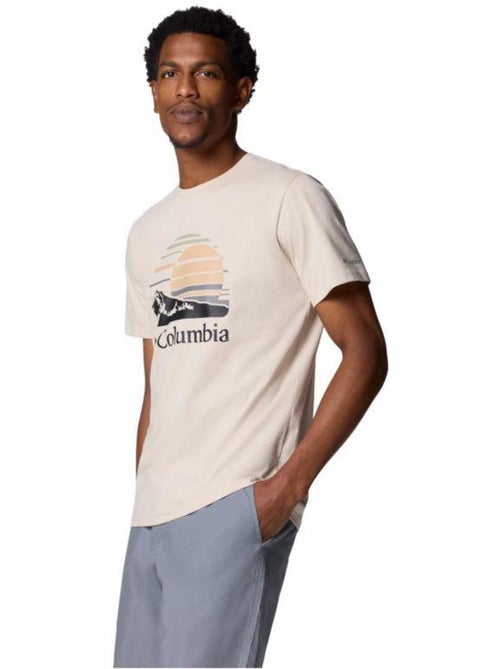 Columbia - Camiseta Path Lake II Diseño Gráfico para Hombre - Kiabi