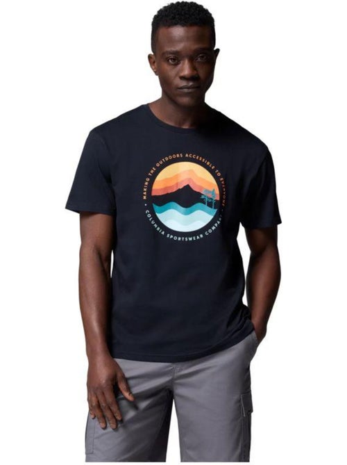 Columbia - Camiseta Path Lake II Diseño Gráfico para Hombre - Kiabi