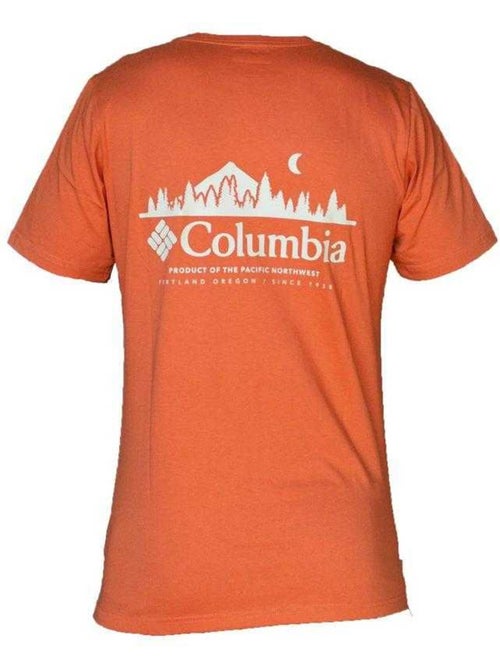 Columbia - Camiseta Rapid Ridge Diseño Estampado en Espalda para Hombre - Kiabi