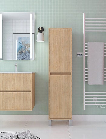 Columna de baño de 2 puertas