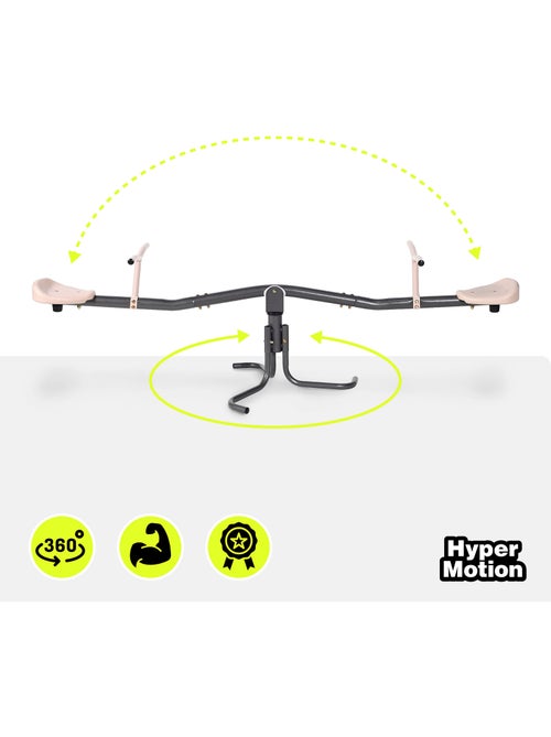 Columpio de Jardín 2 en 1 HyperMotion - Viga de Equilibrio y Rotación 360° - 70 kg - Kiabi