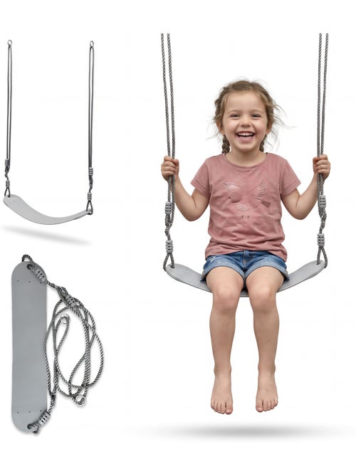 Columpio de jardín HyperMotion con asiento EVA regulable para niños - Kiabi Columpio de jardín HyperMotion con asiento EVA regulable para niños - Kiabi