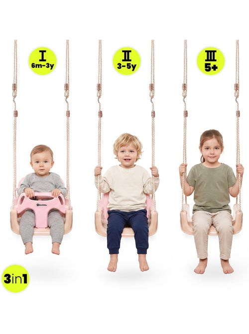 Columpio evolutivo 3 en 1 para niños hypermotion - Kiabi