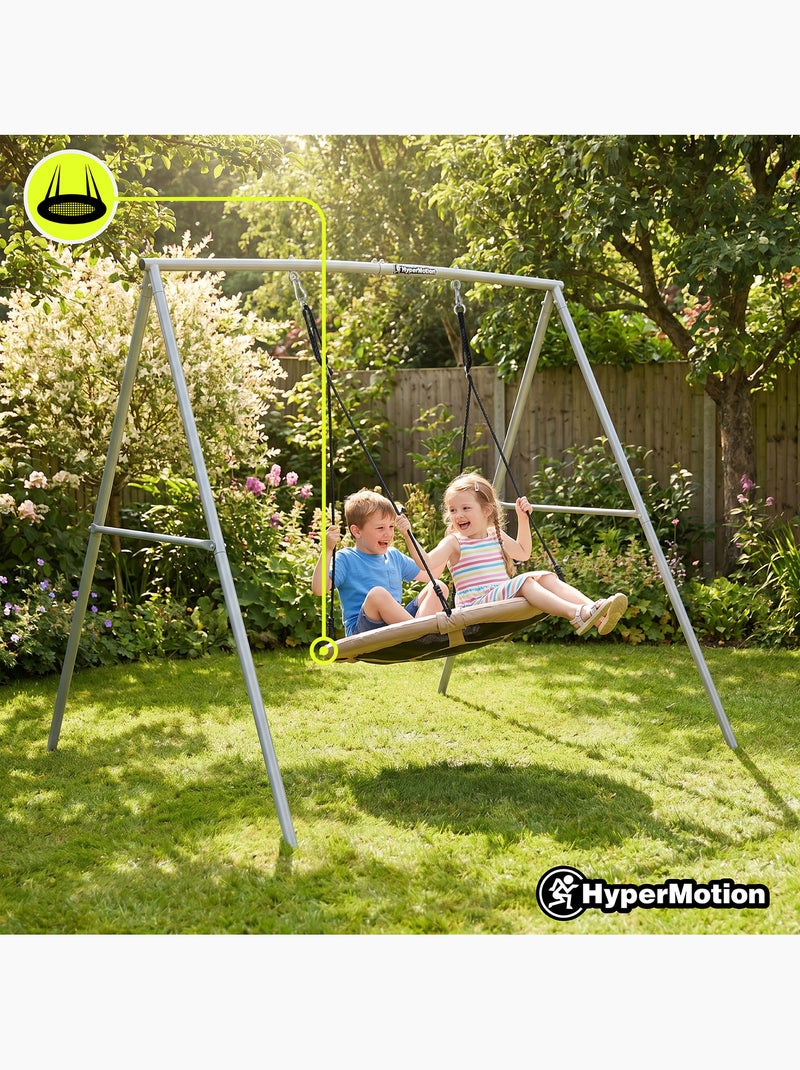 Columpio nido hypermotion con estructura de 100 cm Beige - Kiabi