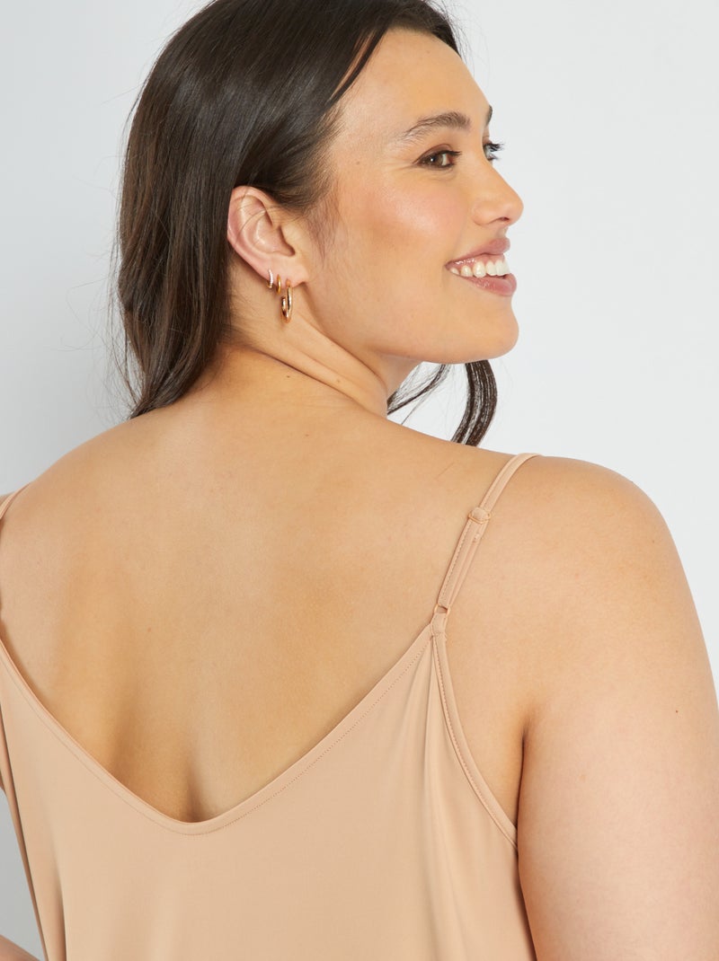 Combinación para debajo de los vestidos BEIGE - Kiabi