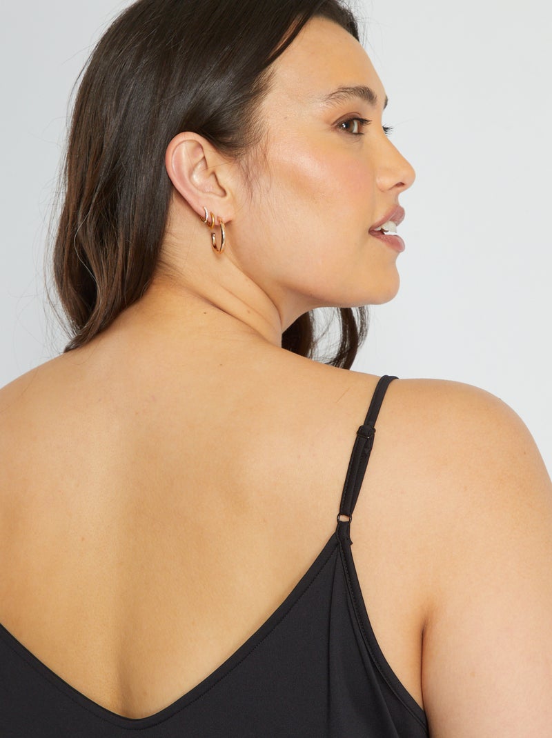 Combinación para debajo de los vestidos Negro - Kiabi