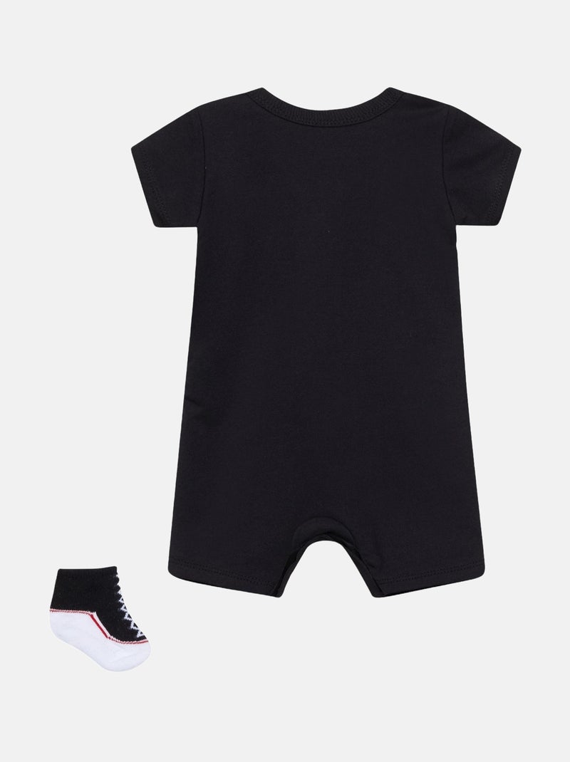 Combishort para ponerse - Converse Negro - Kiabi