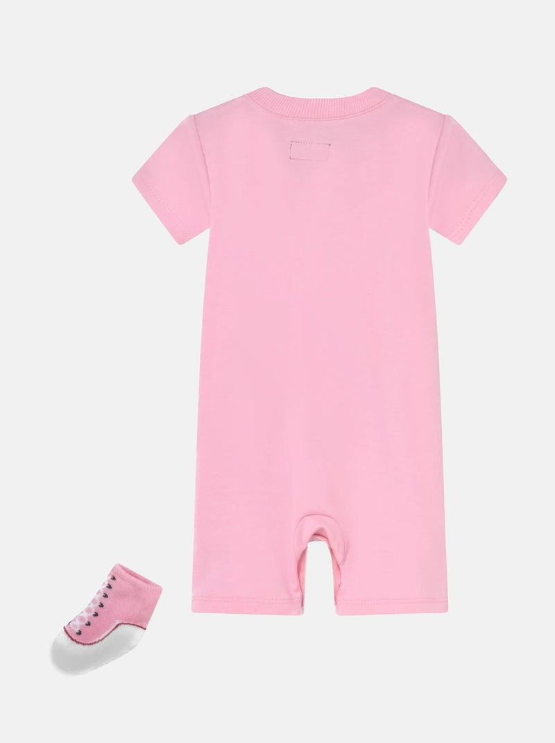 Combishort para ponerse - Converse Rosa - Kiabi