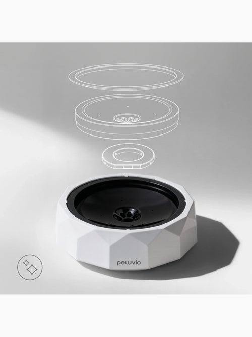 Comedero antisalpicaduras para perros PELUVIO Surfa - 1 l - Cuenco de agua flotante - Viajes, hogar - Kiabi Comedero antisalpicaduras para perros PELUVIO Surfa - 1 l - Cuenco de agua flotante - Viajes, hogar - Kiabi