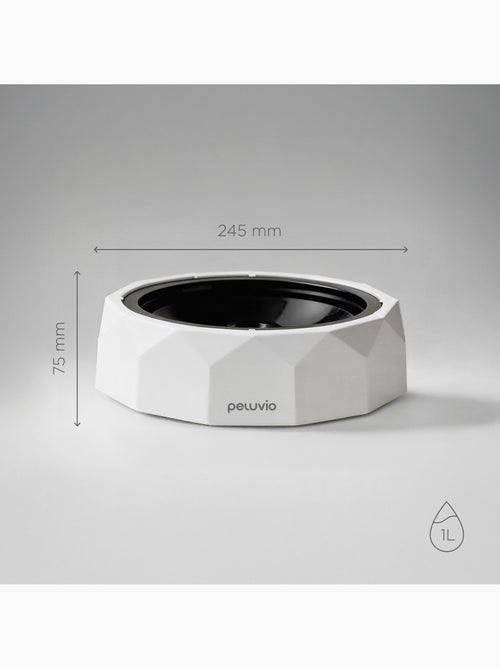 Comedero antisalpicaduras para perros PELUVIO Surfa - 1 l - Cuenco de agua flotante - Viajes, hogar - Kiabi Comedero antisalpicaduras para perros PELUVIO Surfa - 1 l - Cuenco de agua flotante - Viajes, hogar - Kiabi