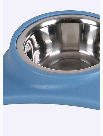 Comedero doble de acero inoxidable para perros - AFIBEL