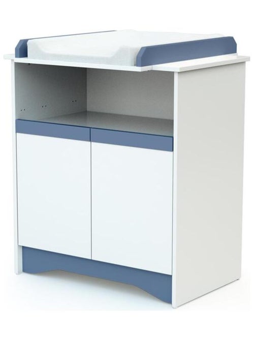 Cómoda cambiador bebé 2 puertas cotillon madera - Kiabi Cómoda cambiador bebé 2 puertas cotillon madera - Kiabi