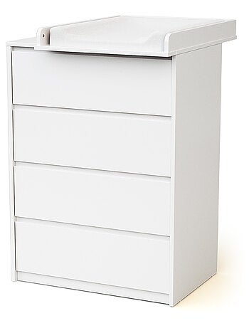 Cómoda cambiador bebé de 4 cajones 50 cm UNO