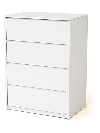 Cómoda cambiador bebé de 4 cajones 50 cm UNO