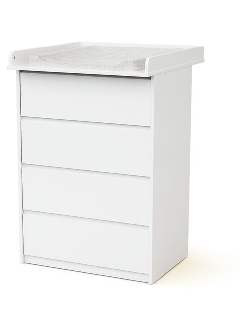 Cómoda cambiador bebé de 4 cajones 70 cm uno - Kiabi Cómoda cambiador bebé de 4 cajones 70 cm uno - Kiabi
