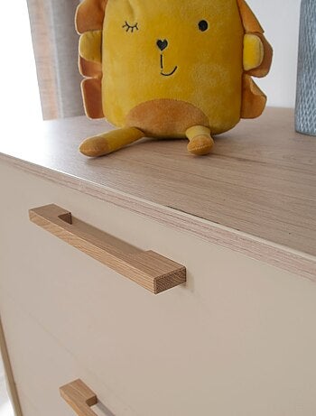 Cómoda cambiador evolutiva 3 cajones 3 nichos 'Roba jil'