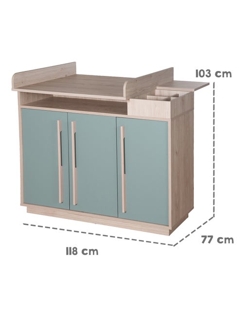 Cómoda cambiador minimalista con almacenamiento Selva Roba - Kiabi