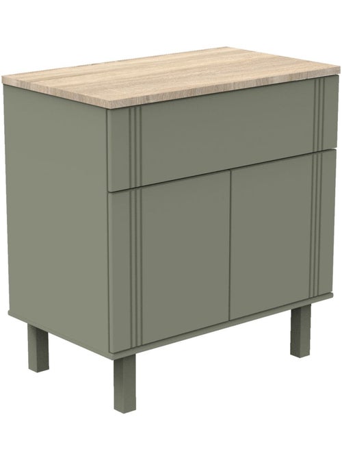 Cómoda con un cajón y 2 puertas con - SAUTHON - Kiabi