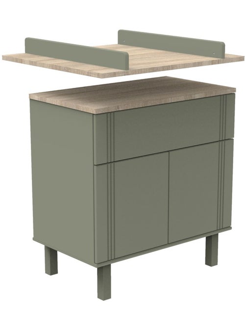 Cómoda con un cajón y 2 puertas con - SAUTHON - Kiabi