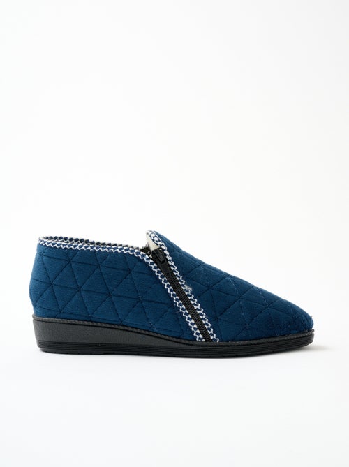 Cómodas zapatillas altas con cremallera - afibel - Kiabi Cómodas zapatillas altas con cremallera - afibel - Kiabi