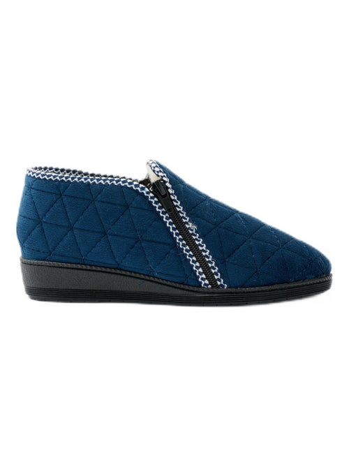 Cómodas zapatillas altas con cremallera - Afibel - Kiabi Cómodas zapatillas altas con cremallera - Afibel - Kiabi