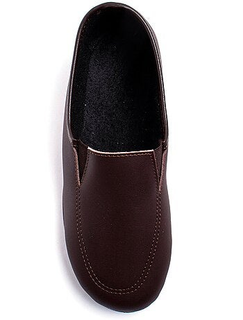Cómodos mocasines de piel con elástico - Afibel