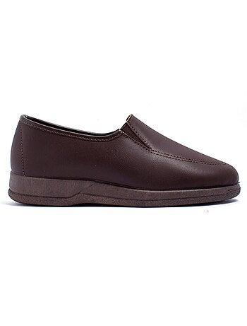 Cómodos mocasines de piel con elástico - Afibel