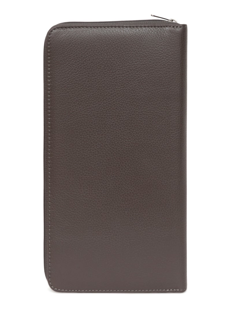 Compañero de viaje - 1 volet - cuero confort hexagona Taupe - Kiabi