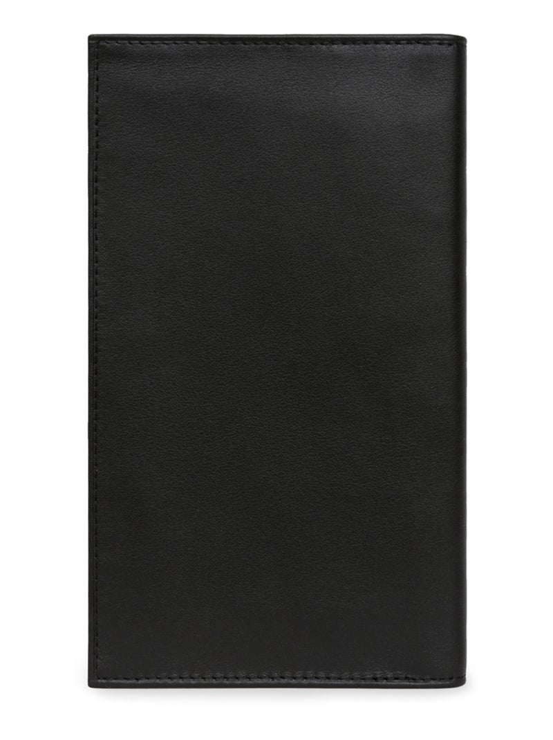 Compañero de viaje - 1 volet - cuero soft hexagona Negro - Kiabi