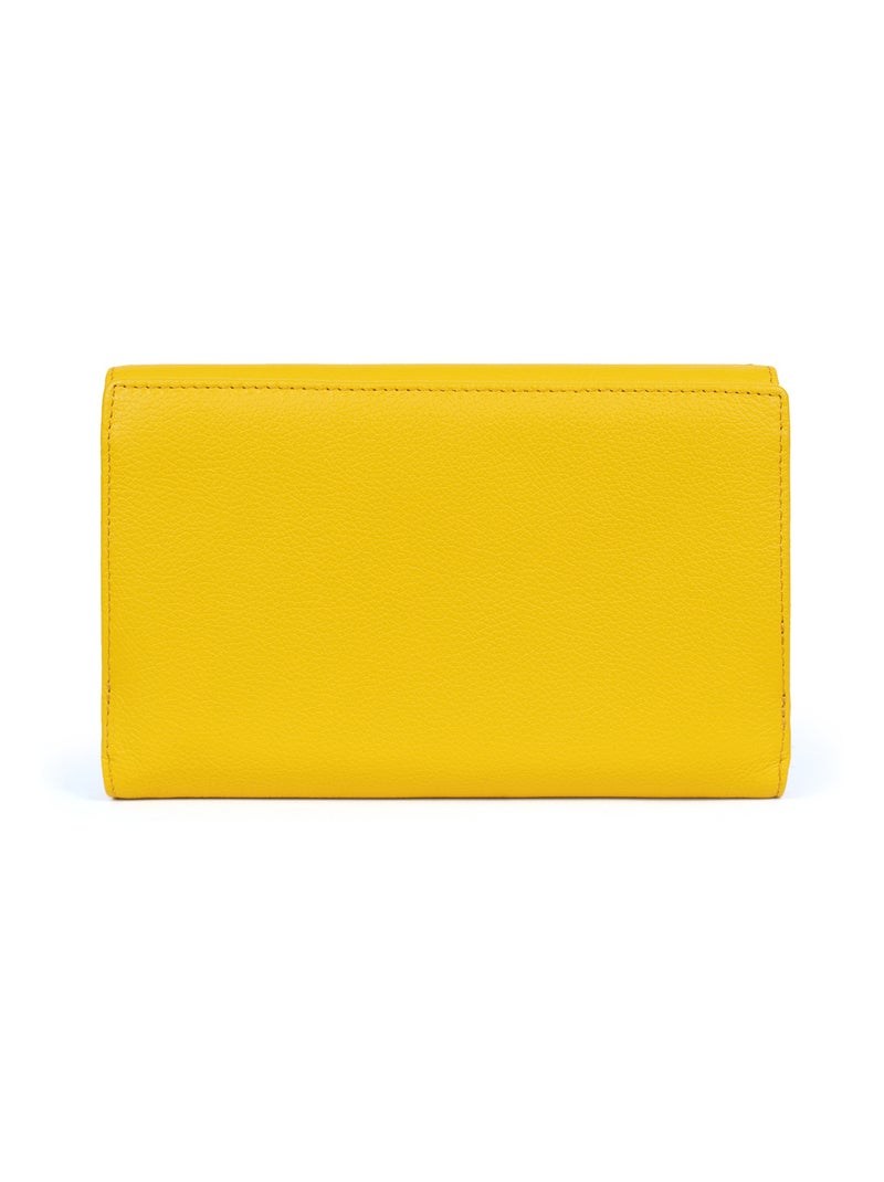 Compañero de viaje - 2 paneles - cuero confort hexagona Amarillo - Kiabi