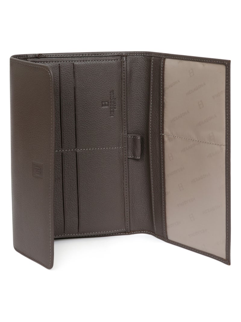 Compañero de viaje - 2 paneles - cuero confort hexagona Taupe - Kiabi