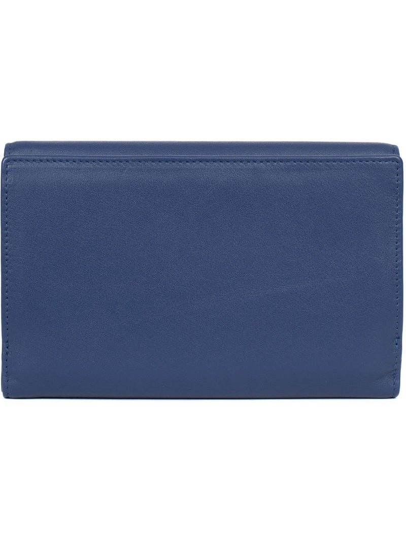 Compañero de viaje - 2 paneles - Cuero MULTICO Azul Multicolor - Kiabi