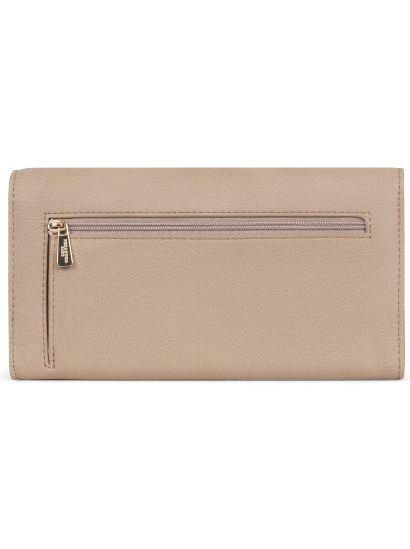 Compañero de viaje - 2 paneles - detener rfid moly hexagona Taupe - Kiabi