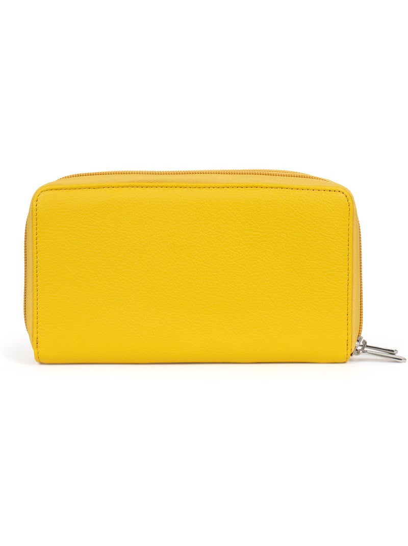 Compañero de viaje - cuero confort hexagona Amarillo - Kiabi