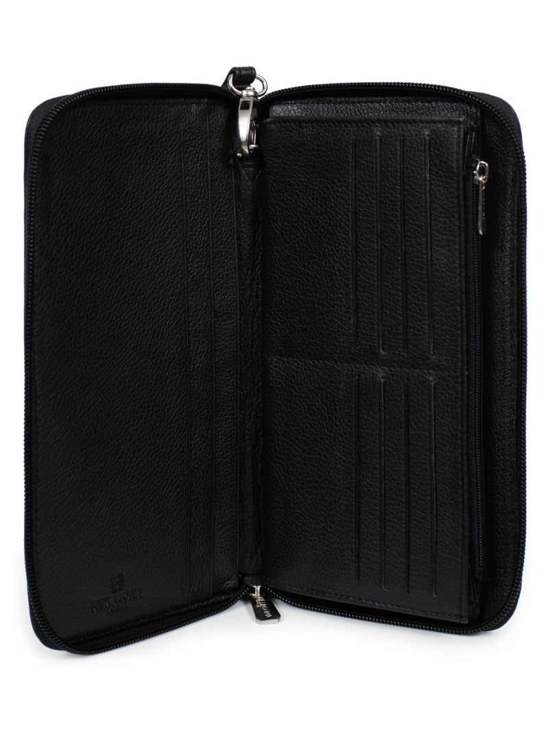 Compañero de viaje - cuero confort hexagona Negro - Kiabi