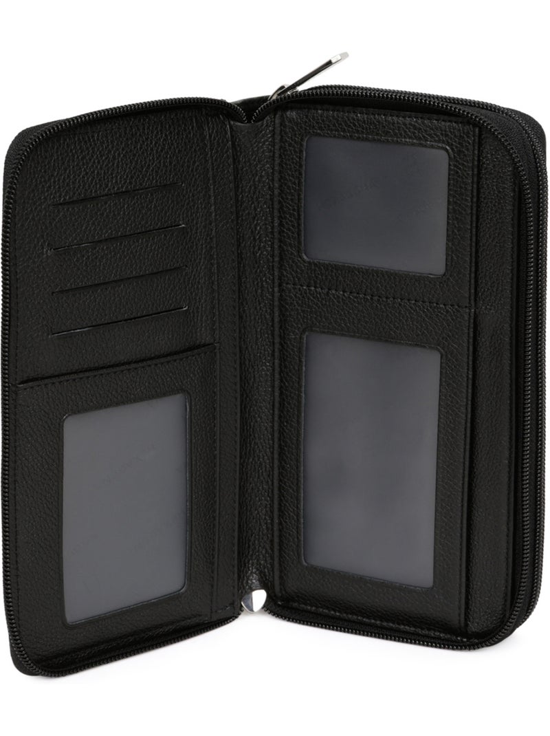 Compañero de viaje - cuero confort hexagona Negro - Kiabi