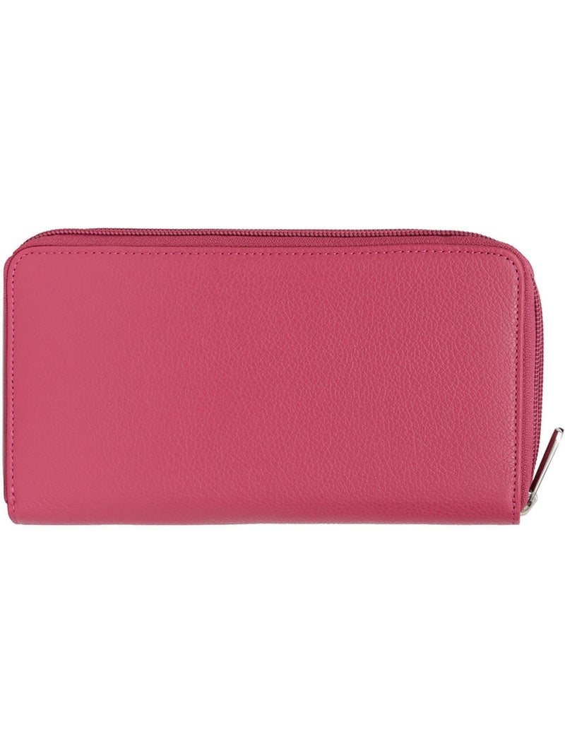 Compañero de viaje - cuero confort hexagona Rosa fucsia - Kiabi