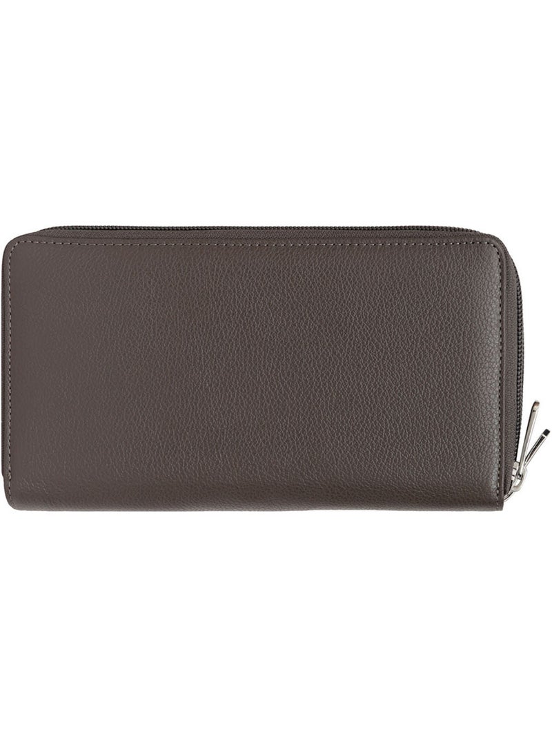 Compañero de viaje - cuero confort hexagona Taupe - Kiabi