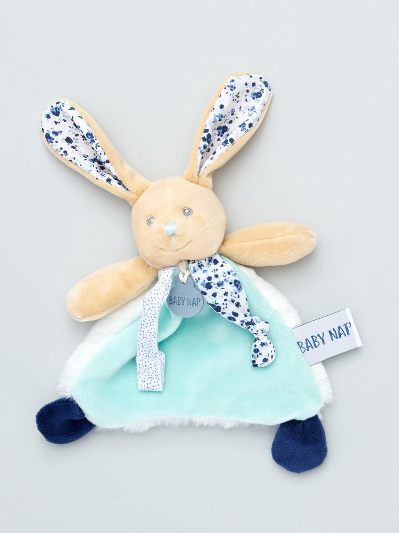 'Conejo' de peluche para chupete azul - Kiabi