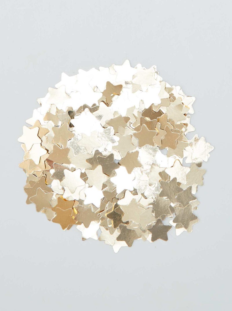 Confeti de mesa 'estrellas' de papel AMARILLO - Kiabi