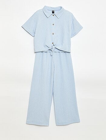 Conjunto 2 piezas camisa + pantalón