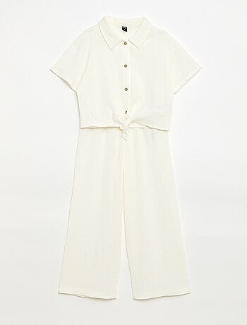 Conjunto 2 piezas camisa + pantalón