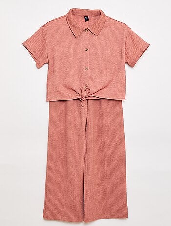 Conjunto 2 piezas camisa + pantalón