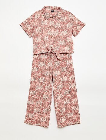 Conjunto 2 piezas camisa + pantalón