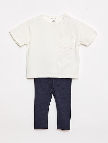 Conjunto 2 piezas Camiseta + Legging