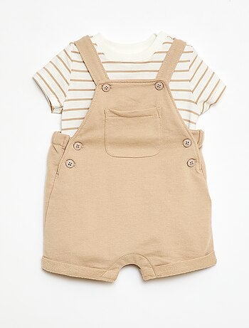 Conjunto 2 piezas Camiseta + Peto corto