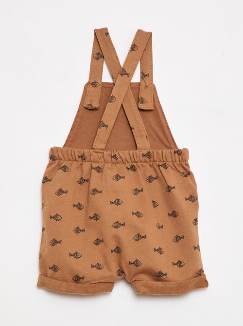 Conjunto 2 piezas Camiseta + Peto corto - Kiabi