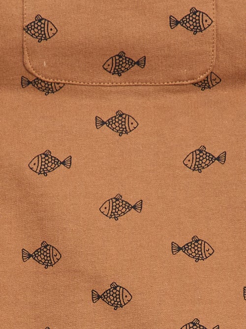 Conjunto 2 piezas Camiseta + Peto corto - Kiabi