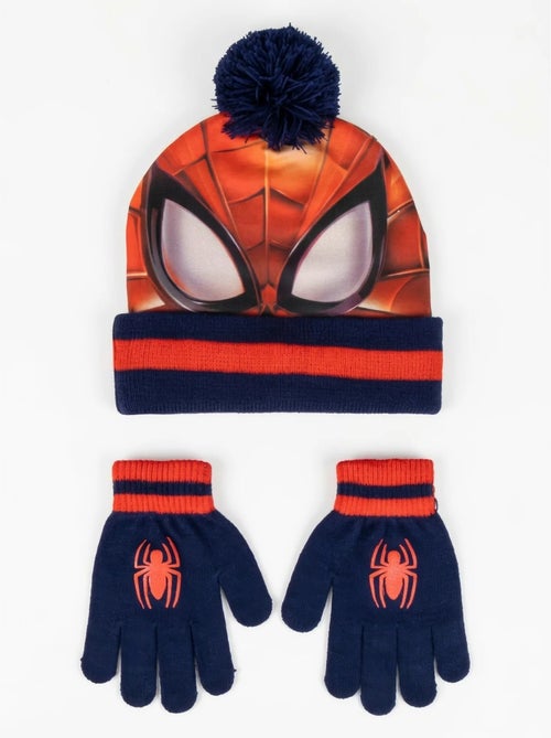 Conjunto 2 piezas gorro spiderman marvel - Kiabi Conjunto 2 piezas gorro spiderman marvel - Kiabi