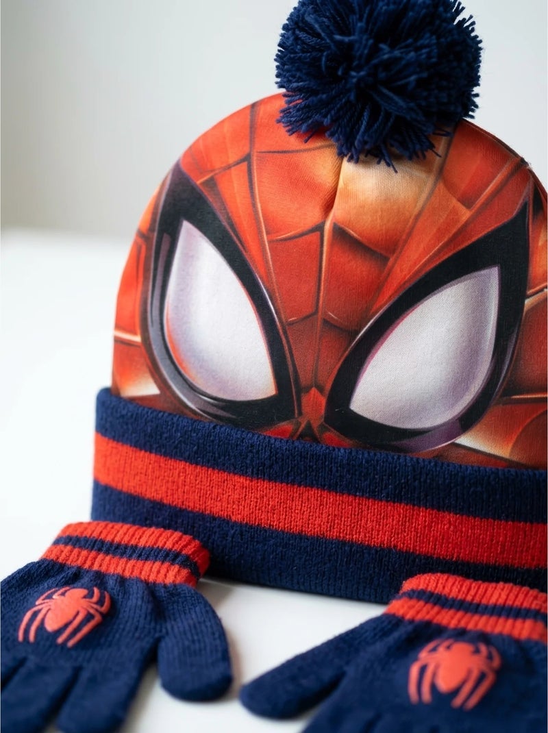 Conjunto 2 piezas gorro spiderman marvel Multicolor - Kiabi